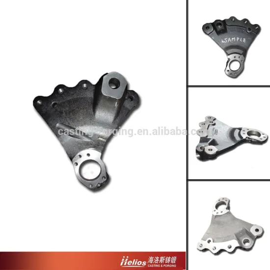 Shanxi OEM cast iron heavy truck transimission bracket with ISO9001, TS16949 certification