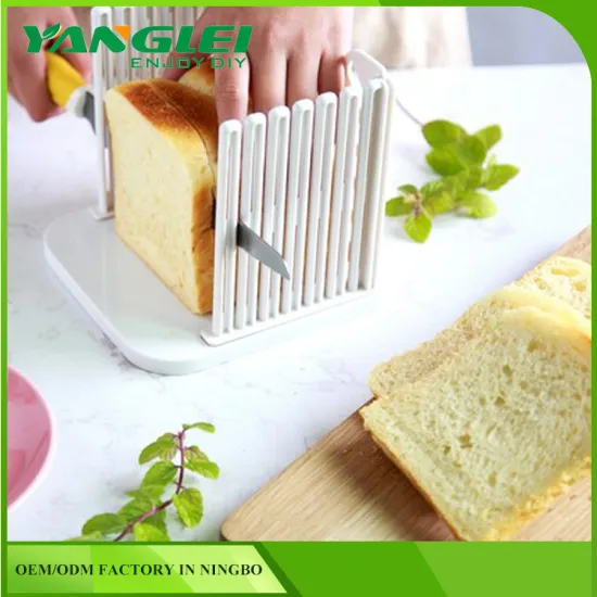 bamboo bread slicer Bread Loaf Toast Slicer Cutter Mold Maker Slicing Cutting Guide