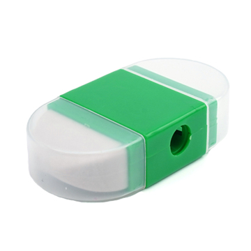 Double Ended Eraser and Plastic Single Hole Pencil Sharpener Wholesale Stationery
