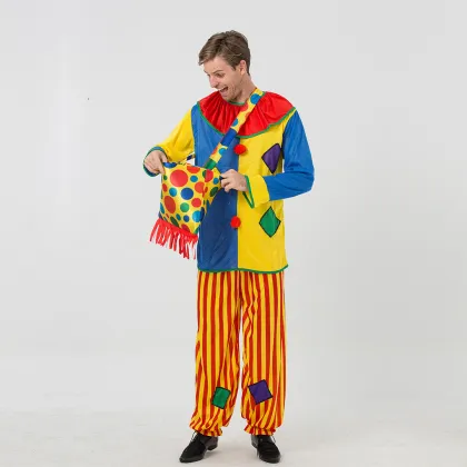 Halloween Clown Cosplay Costume for Dance Performance