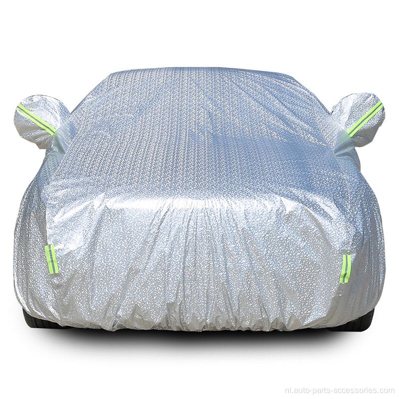 Outdoor SUV Cover Silver Aluminium Film Car Cover