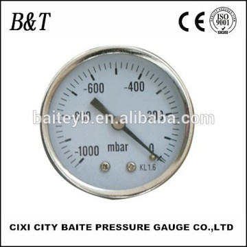 63mm bottom mount hydraulic oil high quality mpa pressure gauge