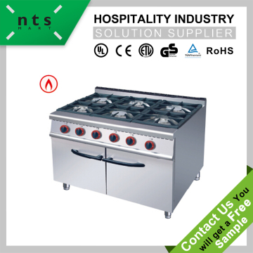 western kitchen gas burners (6 burners)