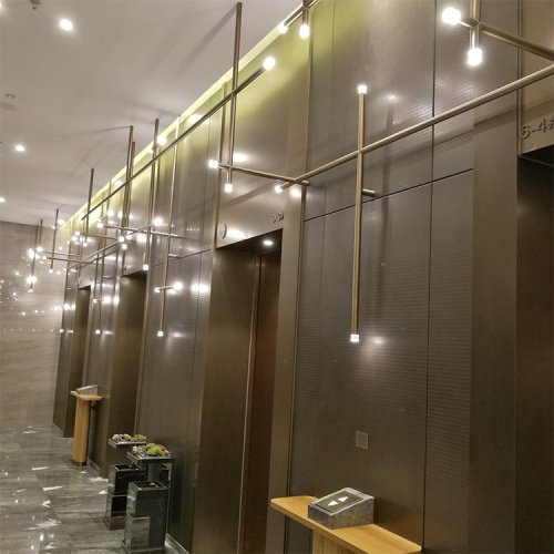 Candelabro moderno do lobby de hotel com contas de bolha lustre