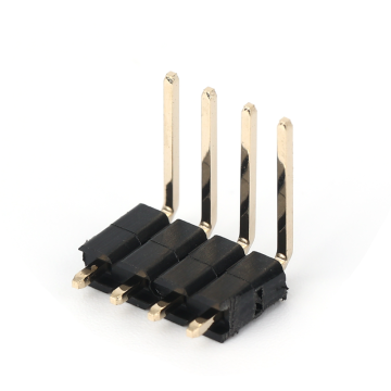 2.54mm single row double plastic 90 degrees