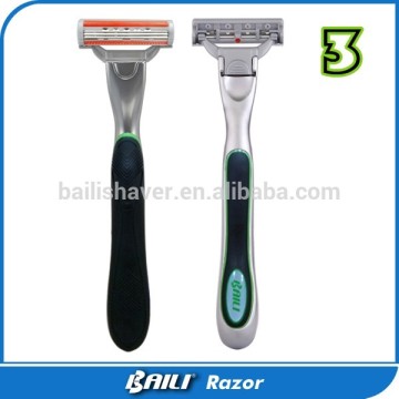 Seahorse 3 Hot Sale Triple Blades Disposable System Shaving Razor With Lubricant Stripe For Hotel/Shop/Supermarket/Hospital
