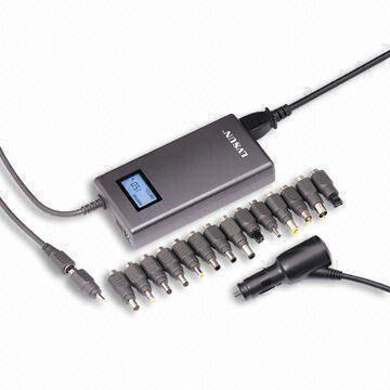 Laptop AC Adapters with Input Voltage of 100 to 240V AC and 50/60Hz Frequency