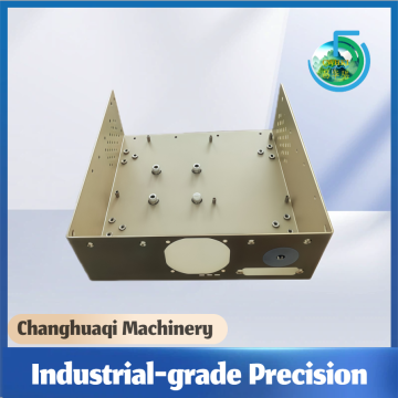 Carcaça de chassi de chapa metálica para equipamentos industriais
