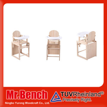 Chair type baby dining,feeding,restaurant high chair with safety seat belt,babycare furniture