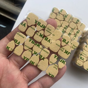 Easy Removable Nail Wraps with Jelly Glue