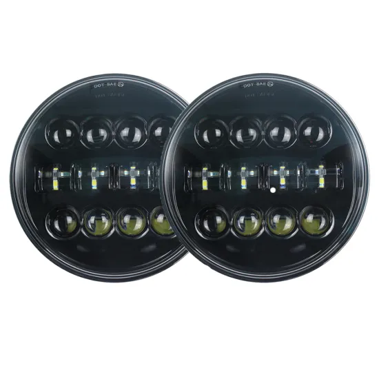 7 Inch Round JK LED Headlight with High and Low Beam
