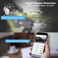 Wi -Fi de câmera de segurança ao ar livre para sistema Android iOS