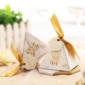 Different types gift candy packaging box