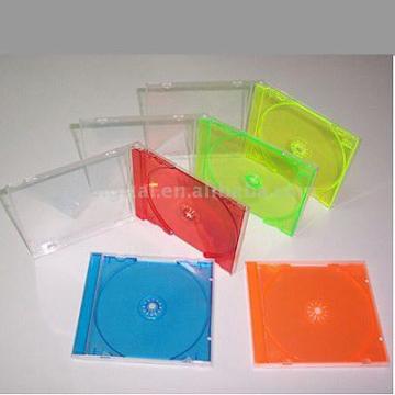 Standard (10.4mm) 1-CD Jewel case with Color tray