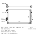 Radiateur pour Audi Boba99- Golf 97- OemNumber 1J0121253AC