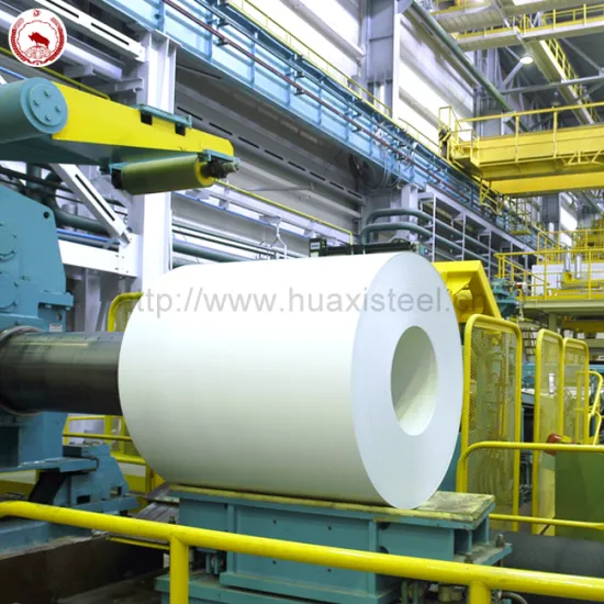 PPGI PPGL Prepainted Hot-Dip Galvanized Steel Coil Galvalume Color Coated Steel Coil hot-dip Al-Zn coated steel sheet