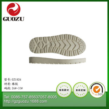 shoe outsole rubber