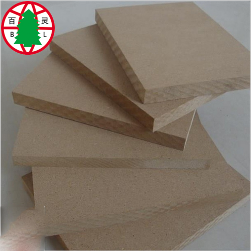 1220x2440 đồng bằng MDF E1 formaldehyde phát thải fibireboard