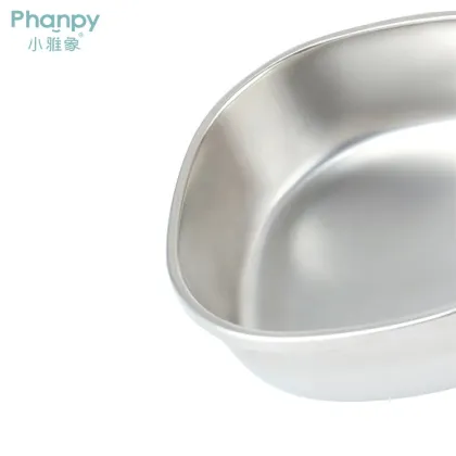 Stainless Magic Baby Gyro Big Insulation Sucker Bowl