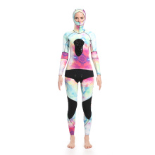 Seaskin Wanita Terbuka Sel 3.5mm Spearfishing Wetsuits