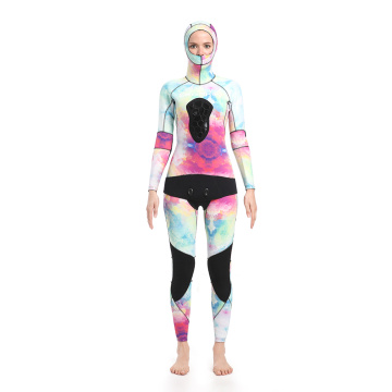 Wanita Seaskin Open Cell 3.5mm Spearfishing Wetsuits