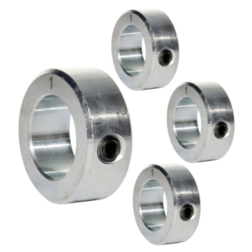 High-Quality CNC Machined Shaft Collars conforming to DIN 705 Standards