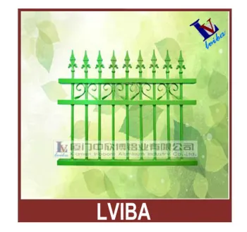 Wrought Iron Like Aluminium Picket Fences for Garden&Home
