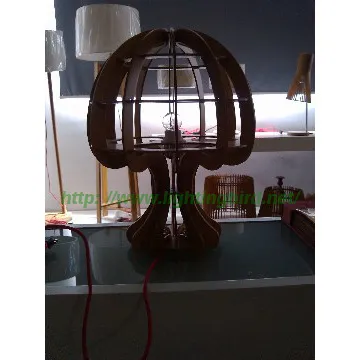 2013 new design table lamp/wooden table lamp