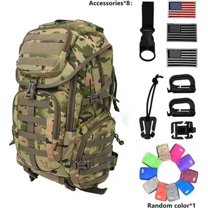 Tactical Camouflage Hydration Backpack for Men
