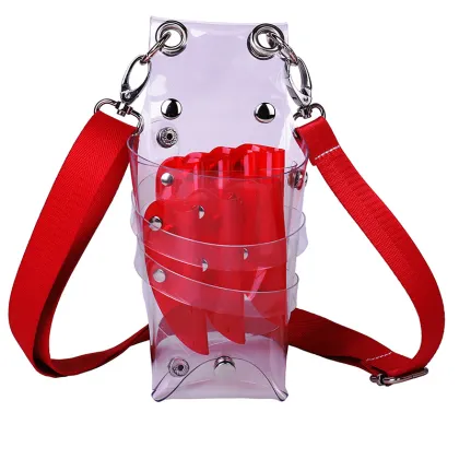 Transparent Barber Scissors Bag - Hairdressing Scissors Pouch
