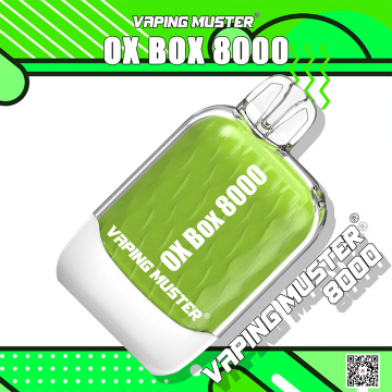 Ox Box vape 8000 листків