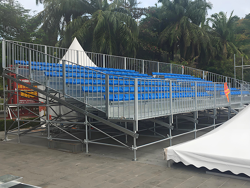 aluminum portable bleachers