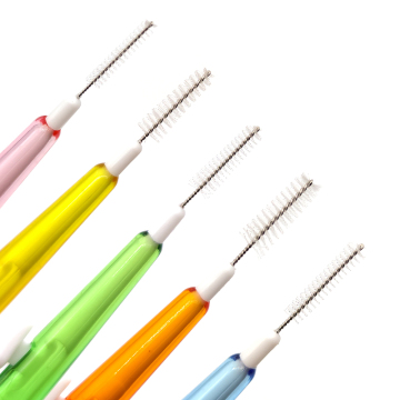 Portable Silicone Floss Brush for Dental and Eyelash Care