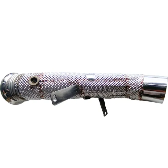 High Flow Stainless Steel Pipe Catted Downpipe for BMW N55 535i 3.0T 2010-2017