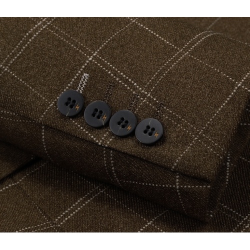 Latest Slim Fit Brown Check Fabric Reversible Blazer