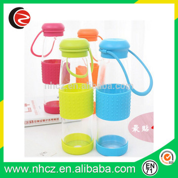 Portable 700 ml glass bottle