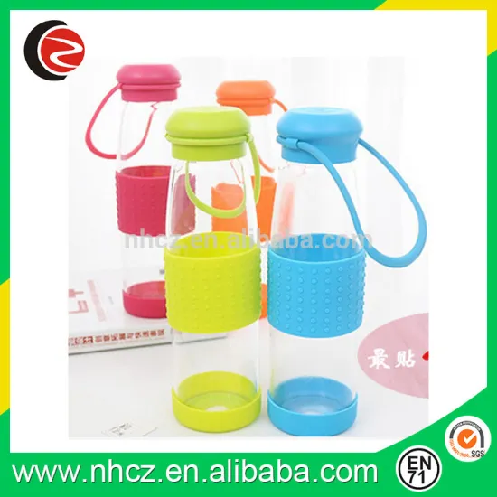 Portable 700 ml glass bottle