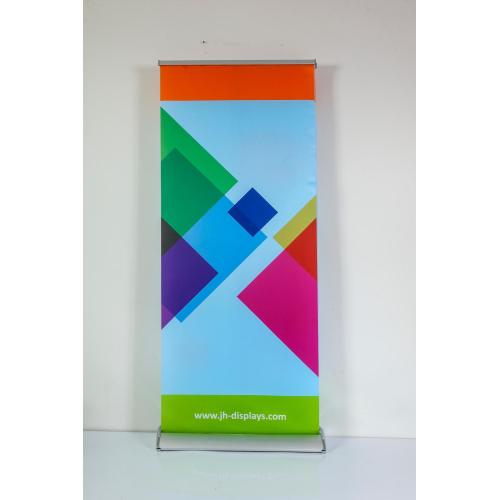 Custom pull up retractable aluminium roll up stand