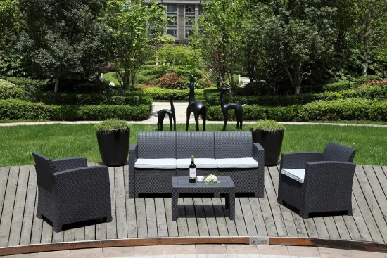 new style rattan outdoor wicker sofa