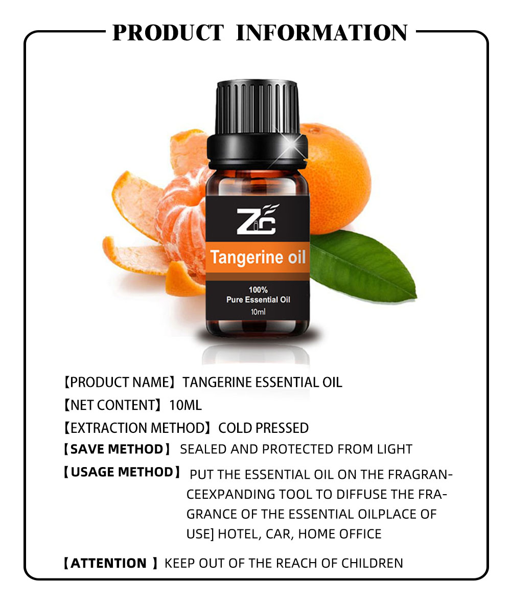 Tangerine Skin Care Essential Oil Body Massage Tangerine Oil