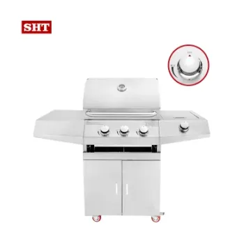 DIY Outdoor Kitchen Kits Gas Grill Oven Barbecue Grill Rotisserie BBQ Grill in Spanish