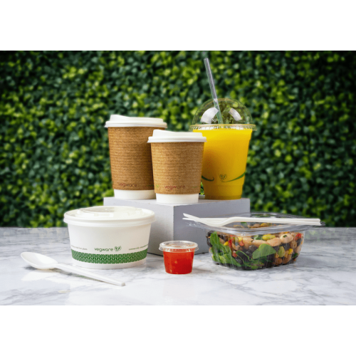 Vaso bioplástico compostable PLA