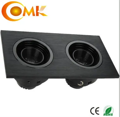 2*1w/2*3w two heads adjustable led cabinet light OMK-D225S-2 non glare