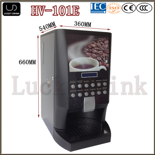 Hv101e Coin Operated Espresso Coffee Vending Machine, High Quality Hv101e Coin Operated Espresso