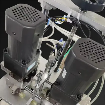 Automatic Screw Capping Machines for Plastic Bottles with Vibratory Feeder