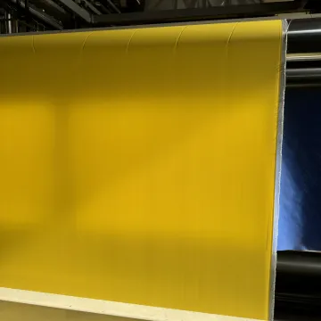 LIVITE 420g yellow PVC coated fabric bag materials