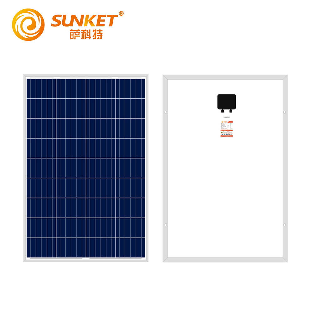 100W Ploy Solar Panel 5V dengan harga rendah