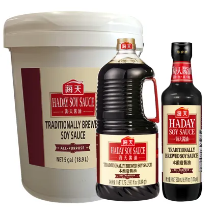 Wholesale Bulk Soy Sauce: 5 Gallon Non-GMO Fermented Soybean Sauce