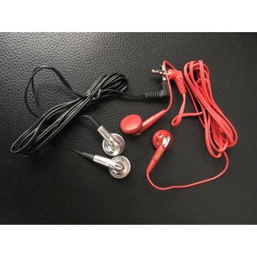 Silver Spray Painted Red Lettering Aviation Headphones