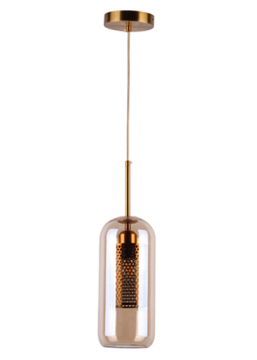 Minimalist style metal glass Indoor light pendant lamp
